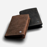 Carbonado Tri Fold Wallet - Black