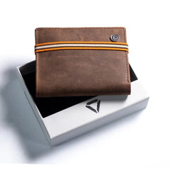 Carbonado Bifold E Plus Wallet - Brown