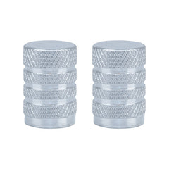 Oxford Gripper Valve Caps - Silver