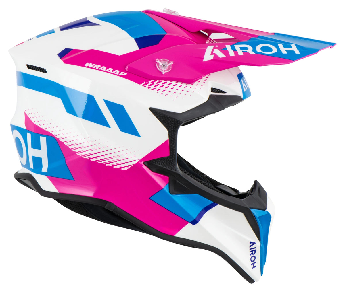 Airoh Wraaap Vision Pink Gloss Helmet