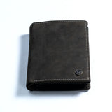 Carbonado Tri Fold Wallet - Black