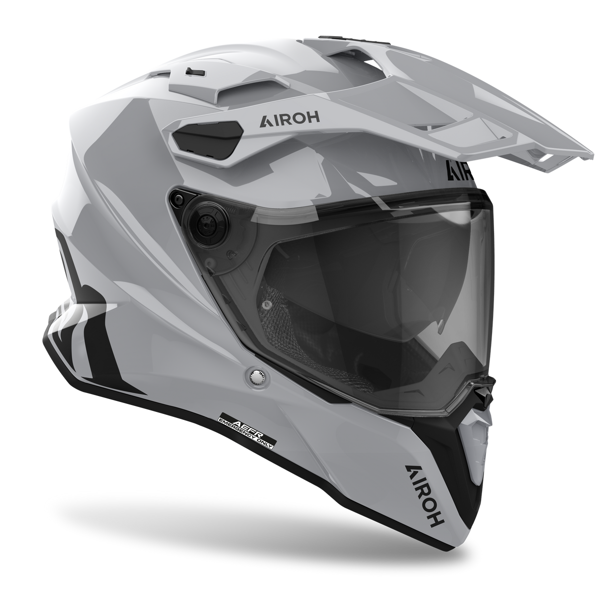 Airoh Commander 2 Color Cement Grey Gloss Helmet