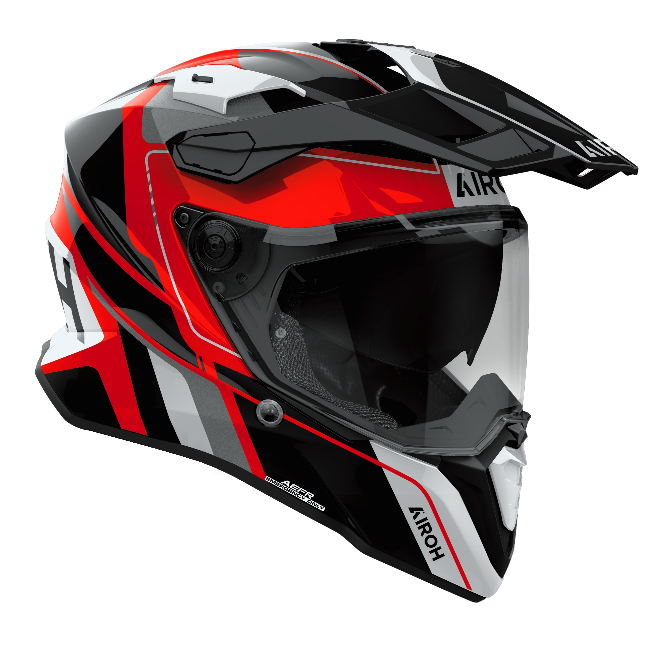 Airoh Commander 2 Skip Red Gloss Helmet