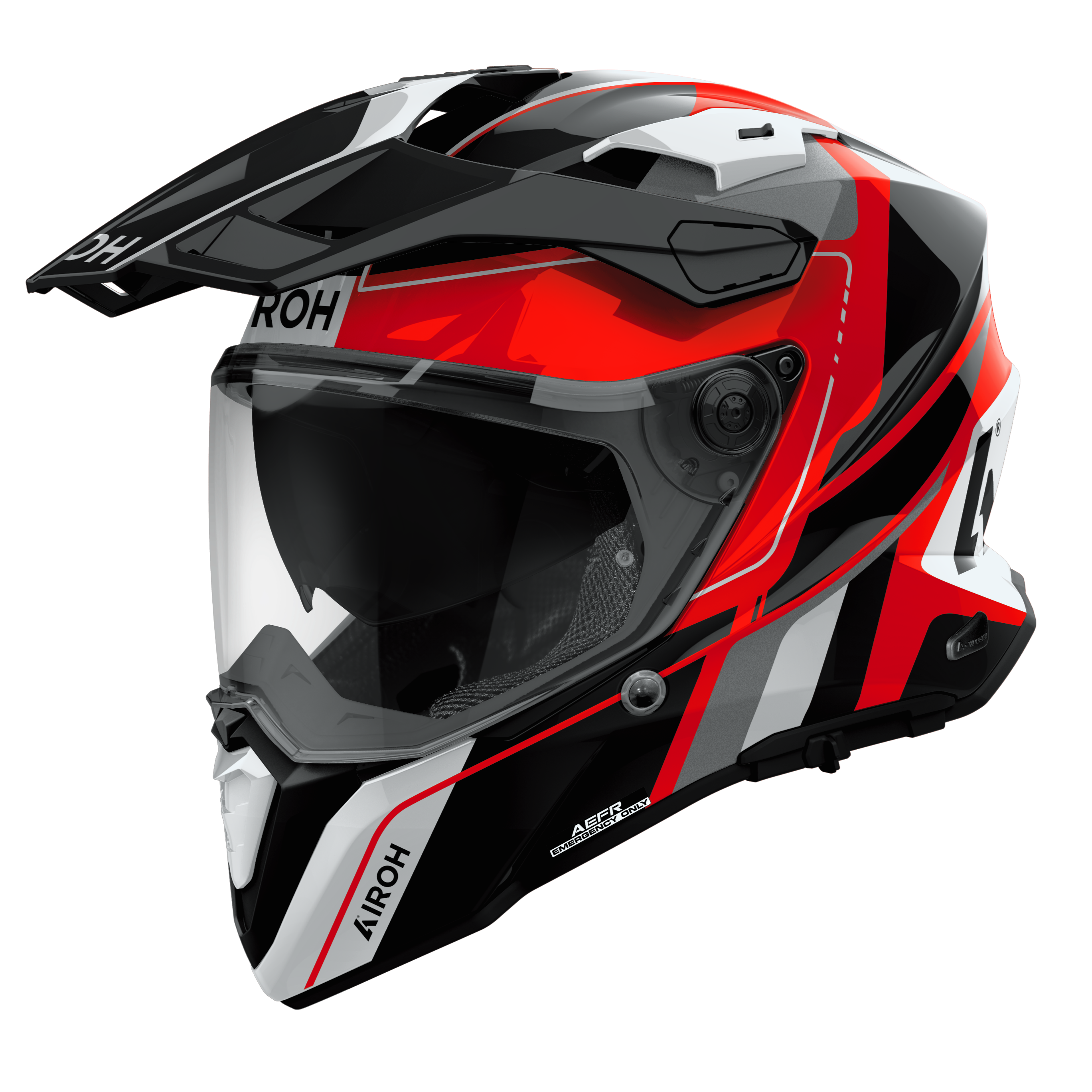 Airoh Commander 2 Skip Red Gloss Helmet