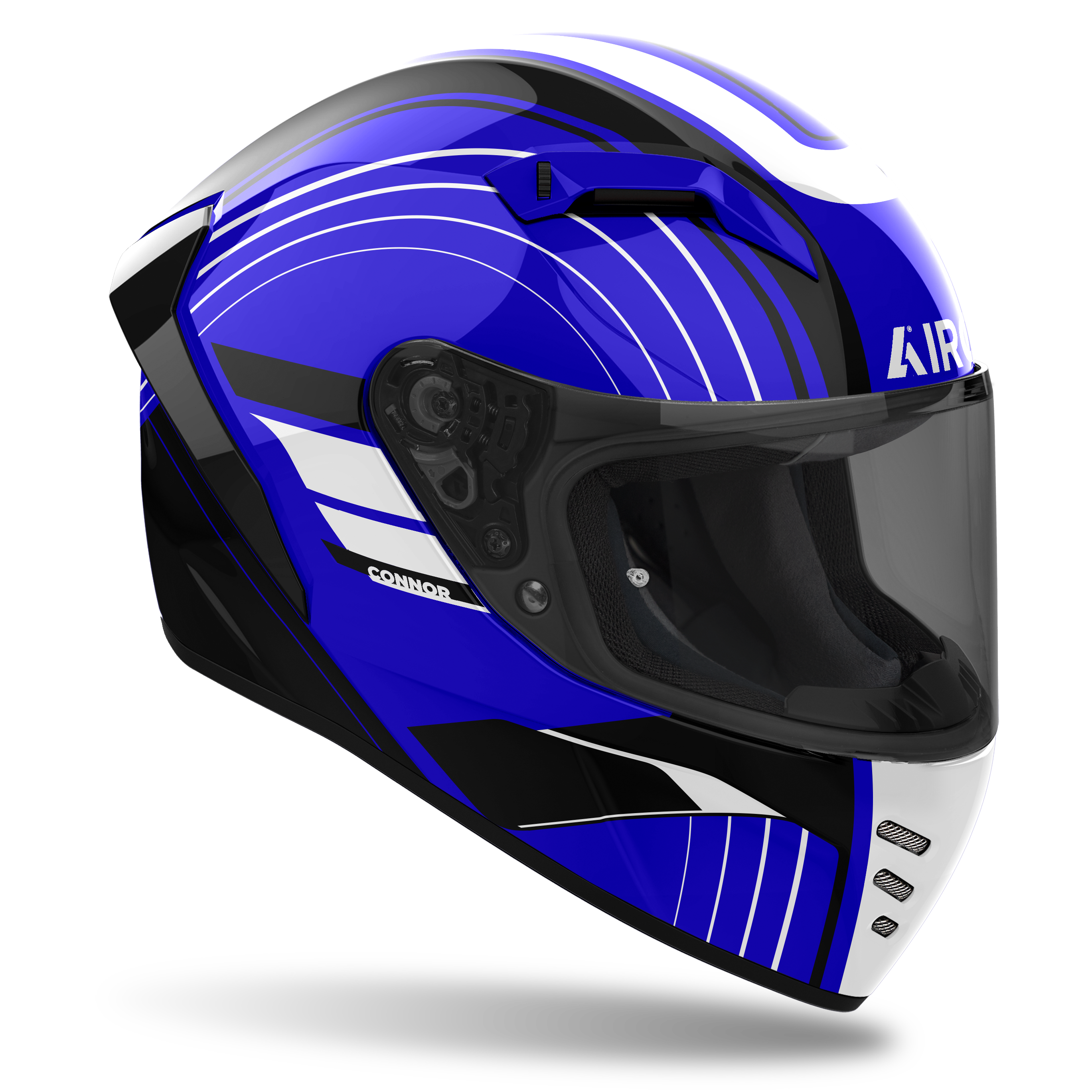 Airoh Connor Achieve Blue Gloss