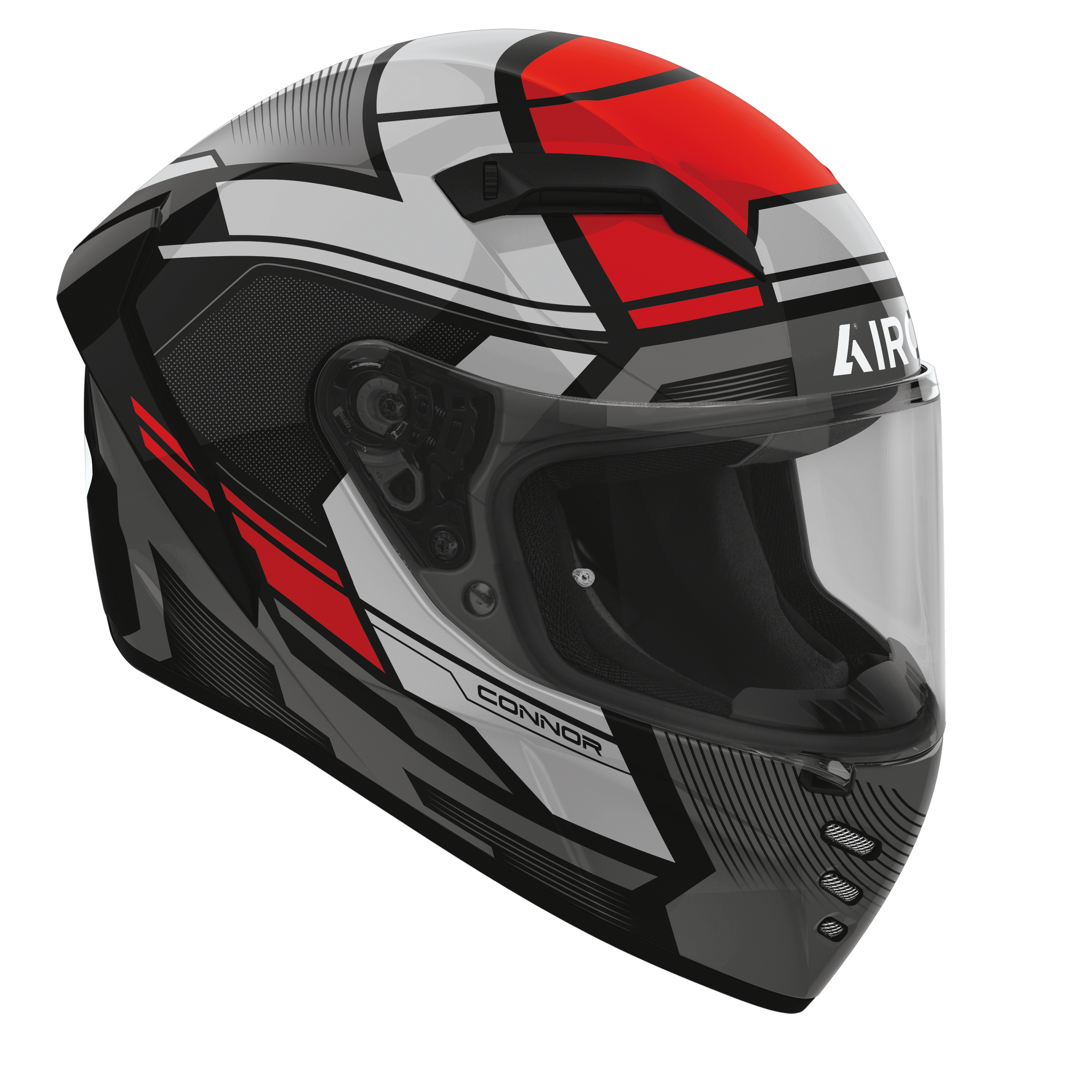 Airoh Connor Ego Red Gloss Helmet