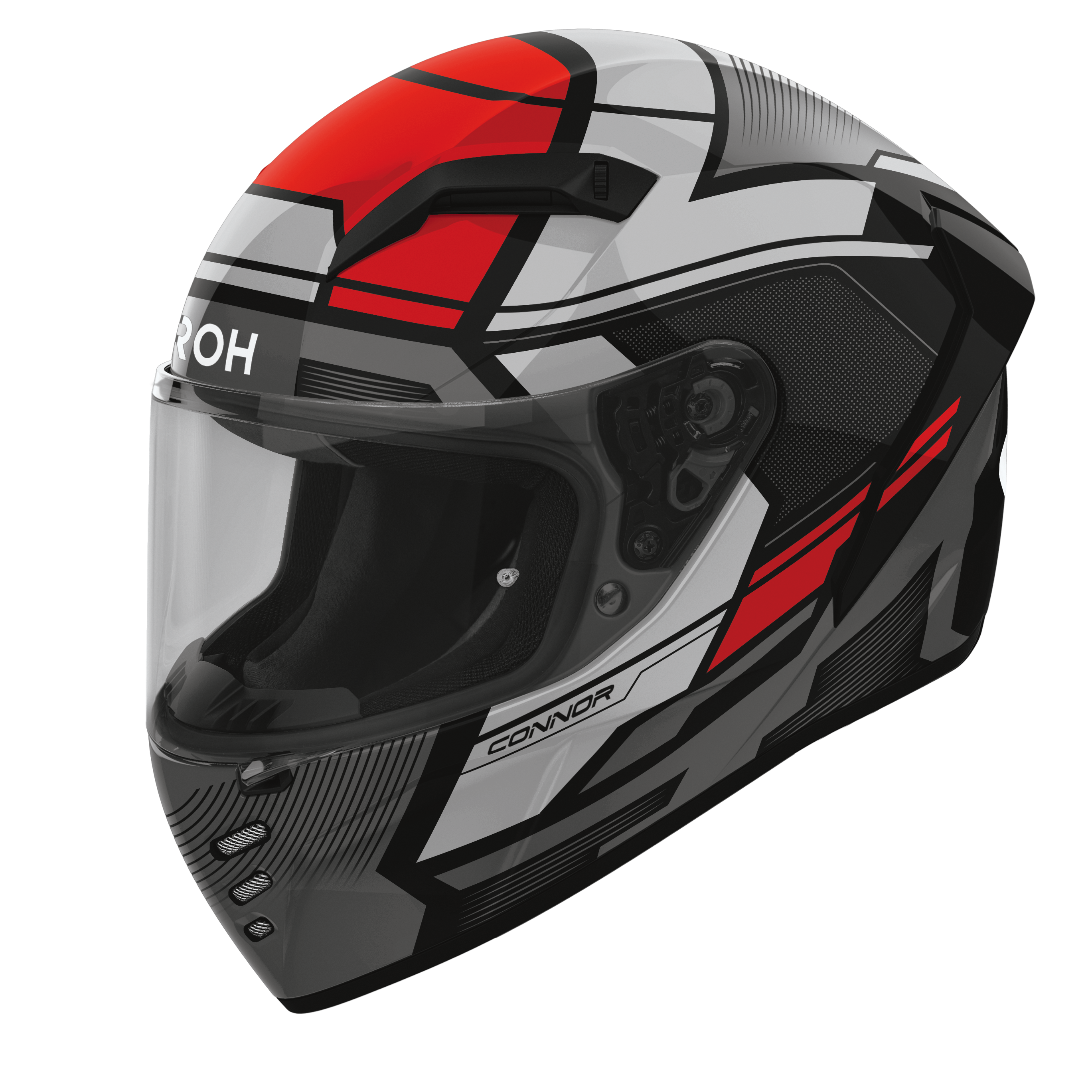 Airoh Connor Ego Red Gloss Helmet