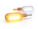 Denali T3 Switchback M8 LED Turn Signal Pods - Front