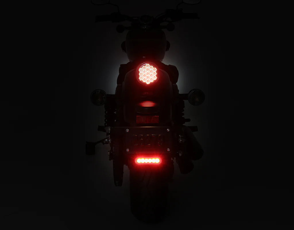 Denali B6 LED Brake Light Visibility Mount - Red