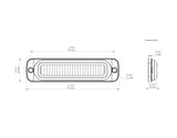 Denali DRL/B6 Visibility Lighting Kit with Offset Mount-Amber
