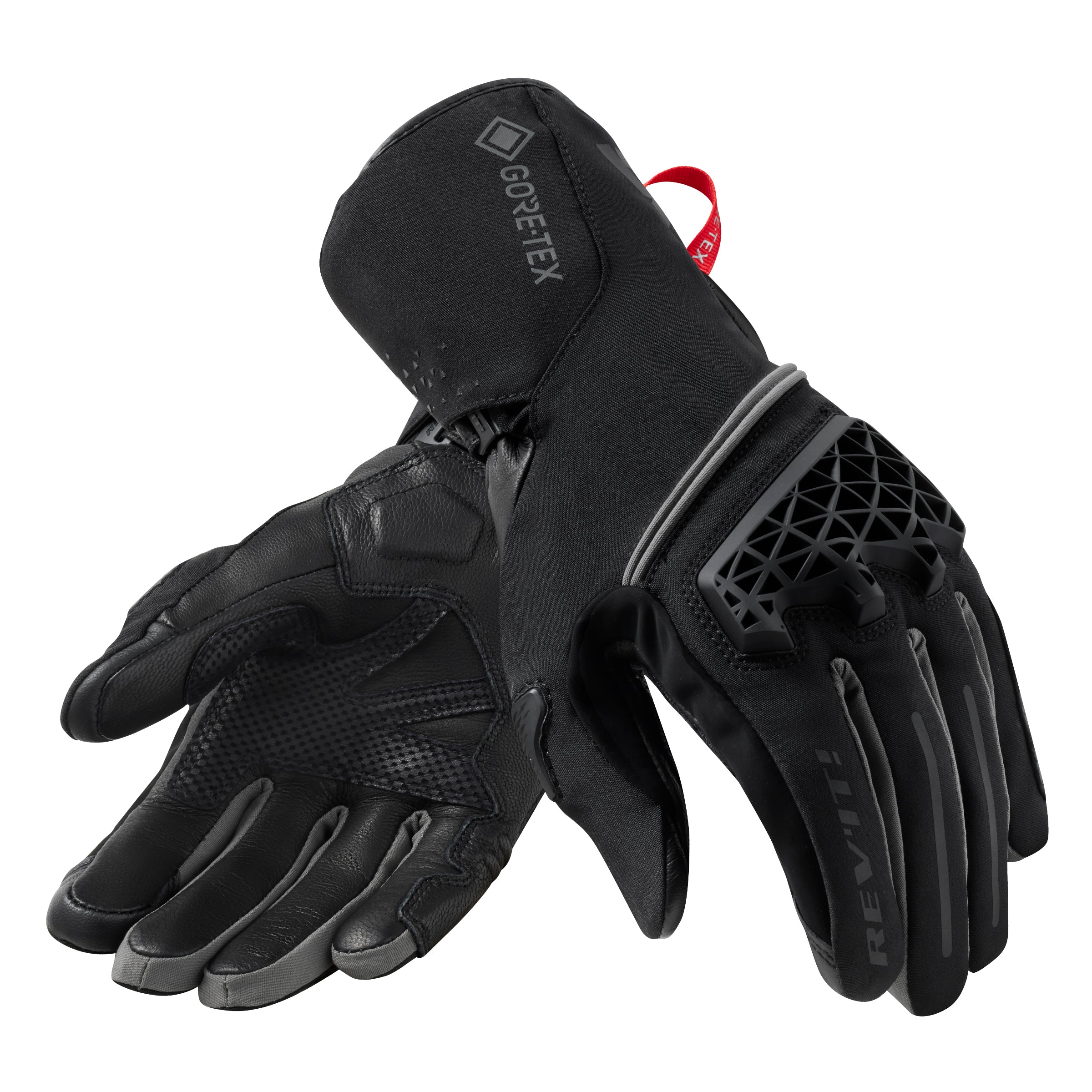 Rev'it Contrast GTX Black Grey Gloves