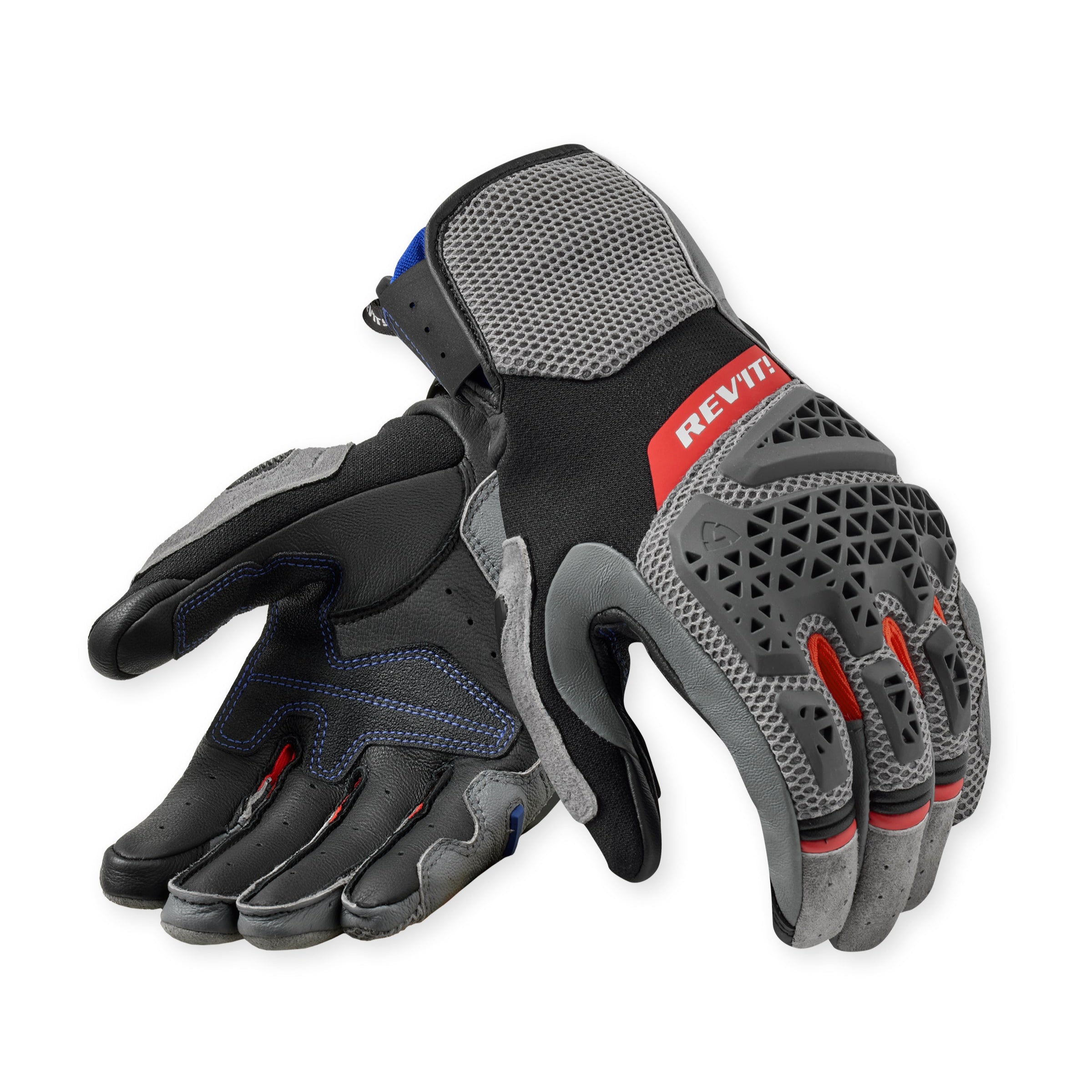 REV'IT! Sand 5 Gloves Grey Red