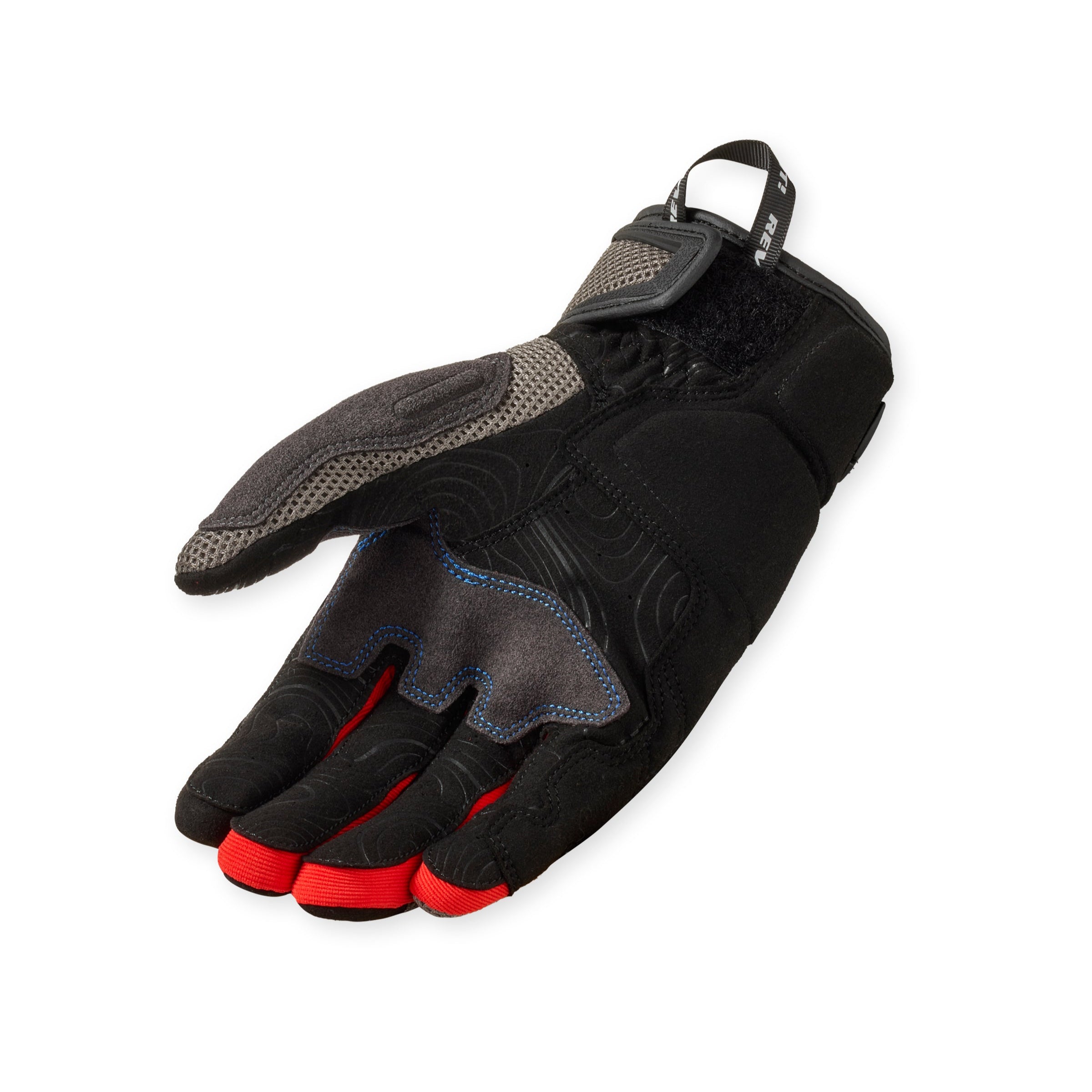 REV'IT! Cavern Grey Red Gloves