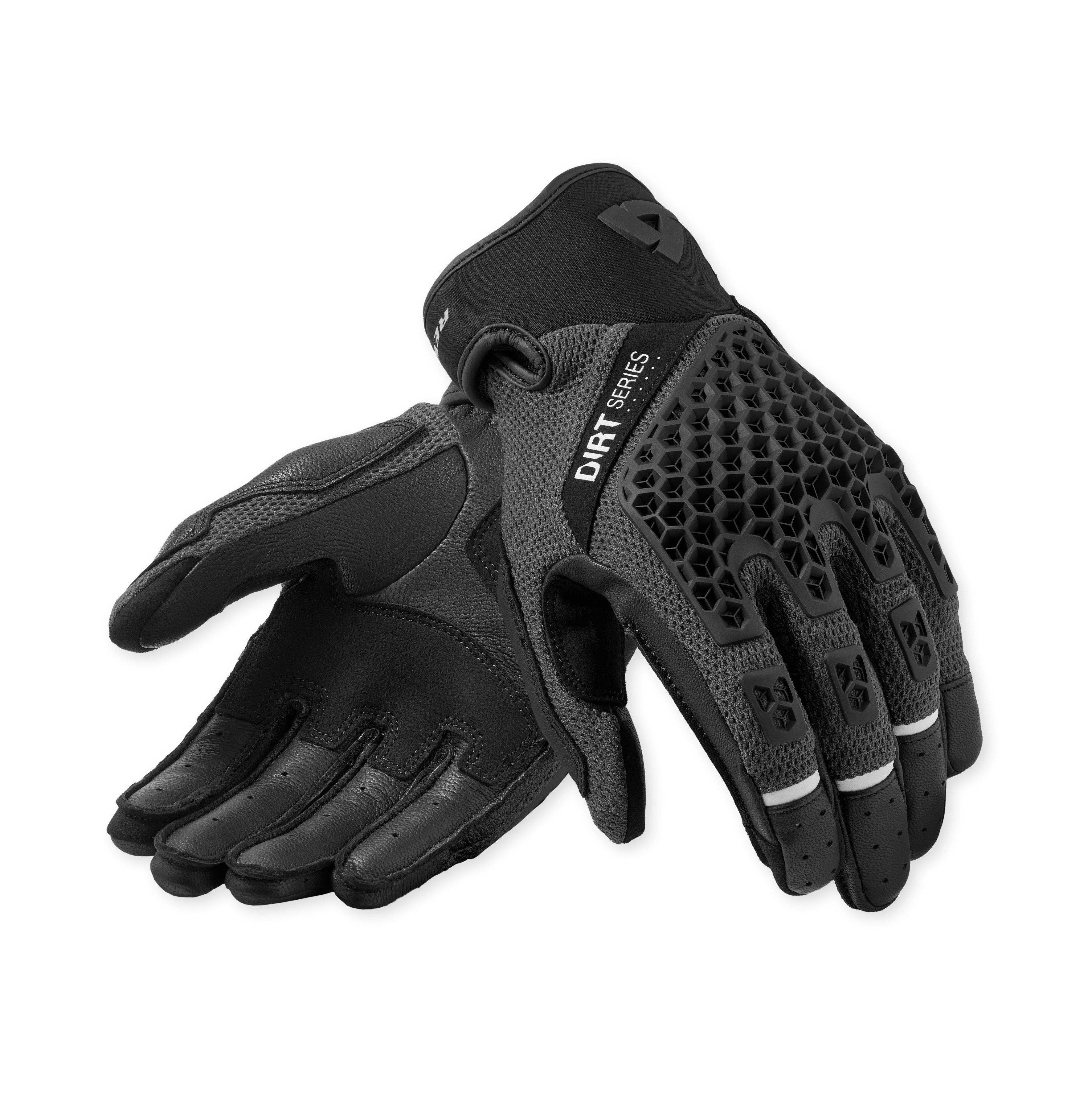 Rev'it! Caliber 2 Black grey Gloves