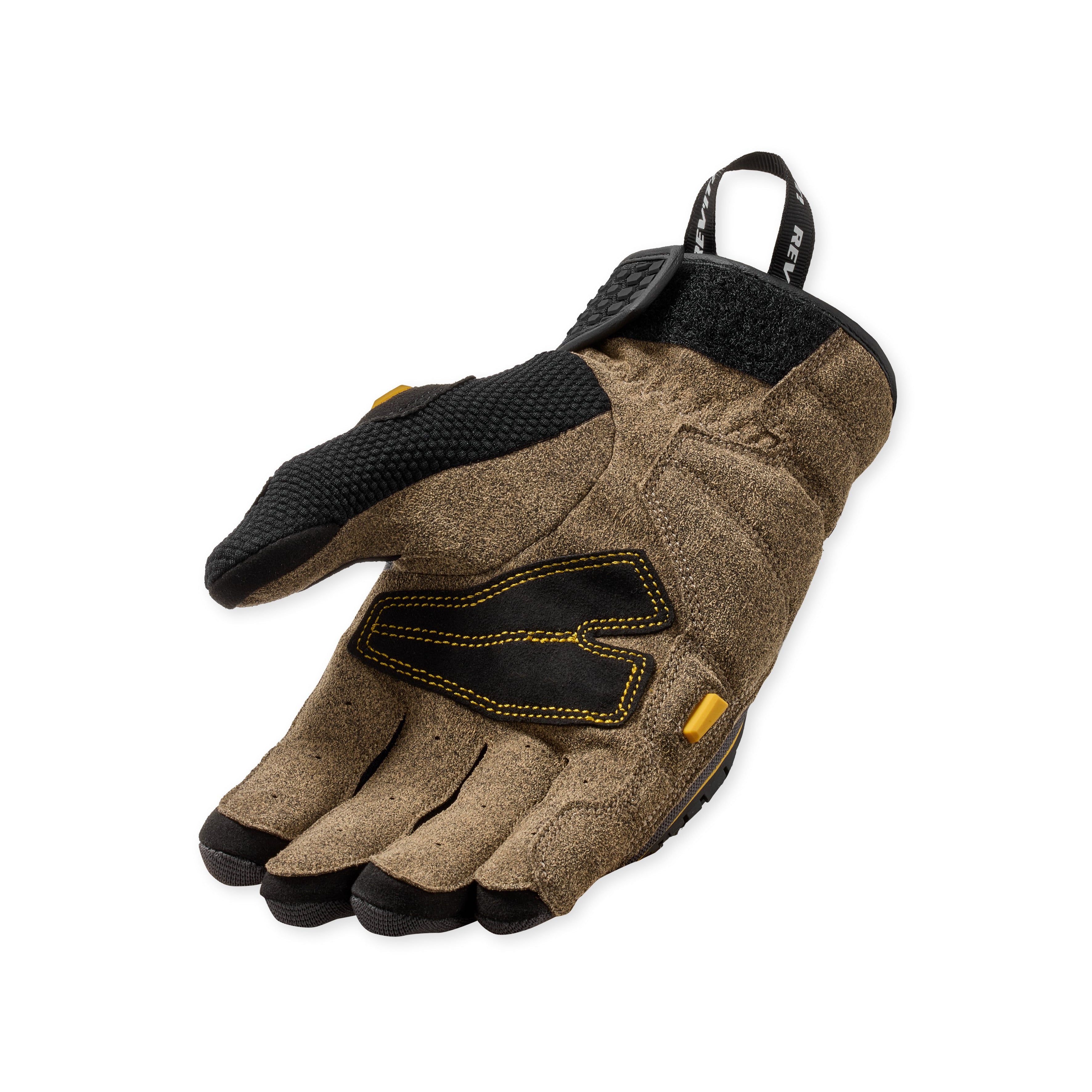 Rev'it! Mangrove 2 Gloves Black Ocher Yellow