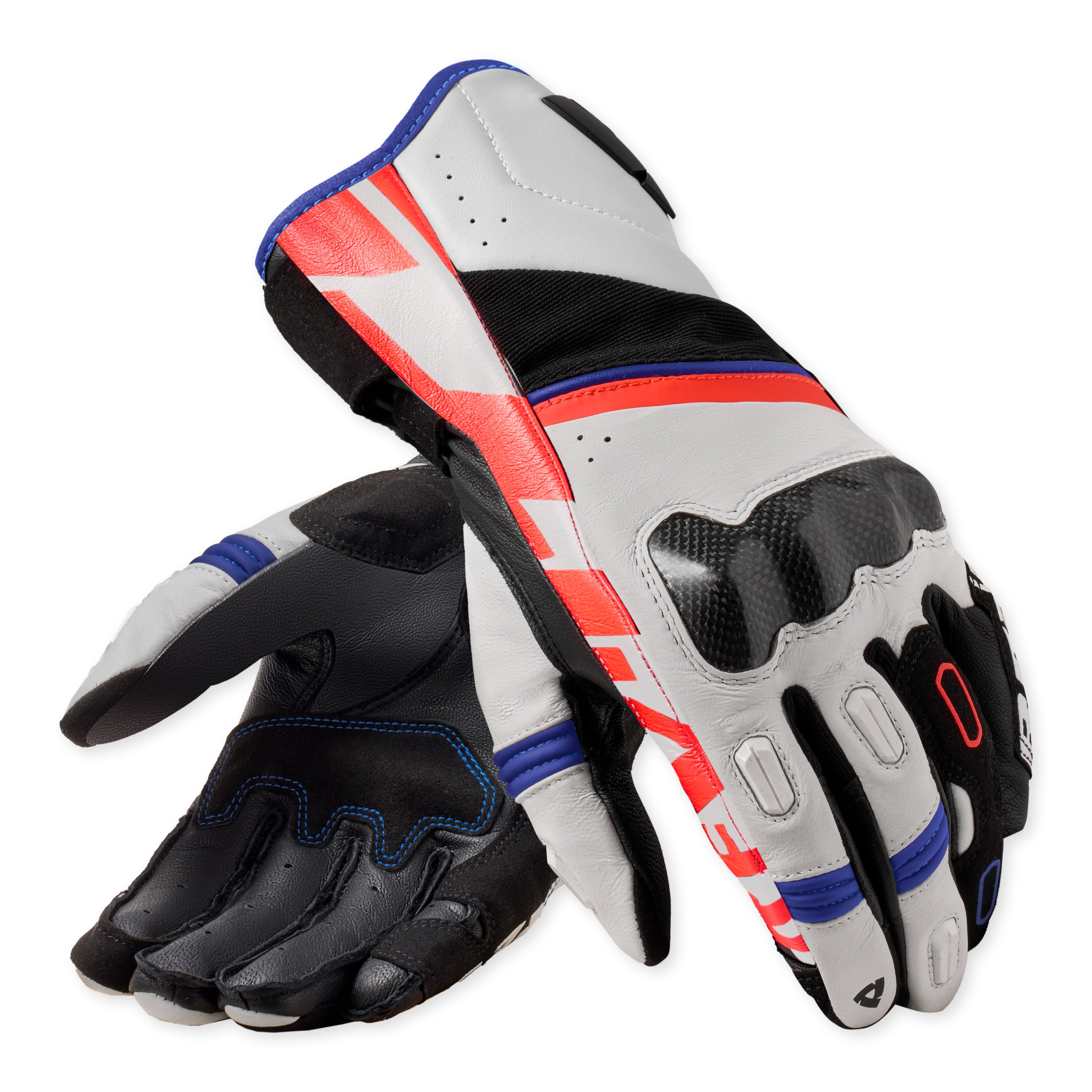 Rev'it! RSR 5 Gloves White Blue