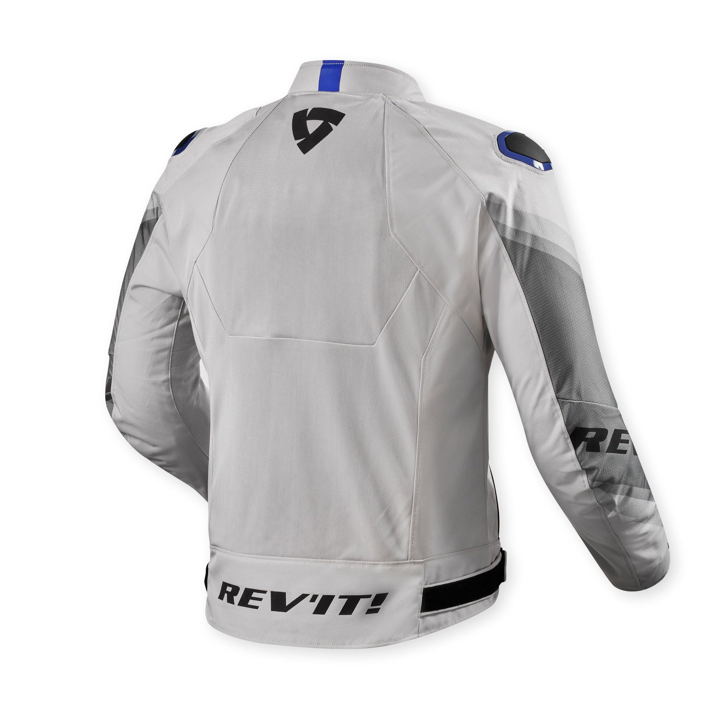 REV'IT! Quantum 3 Air Silver Blue Jacket