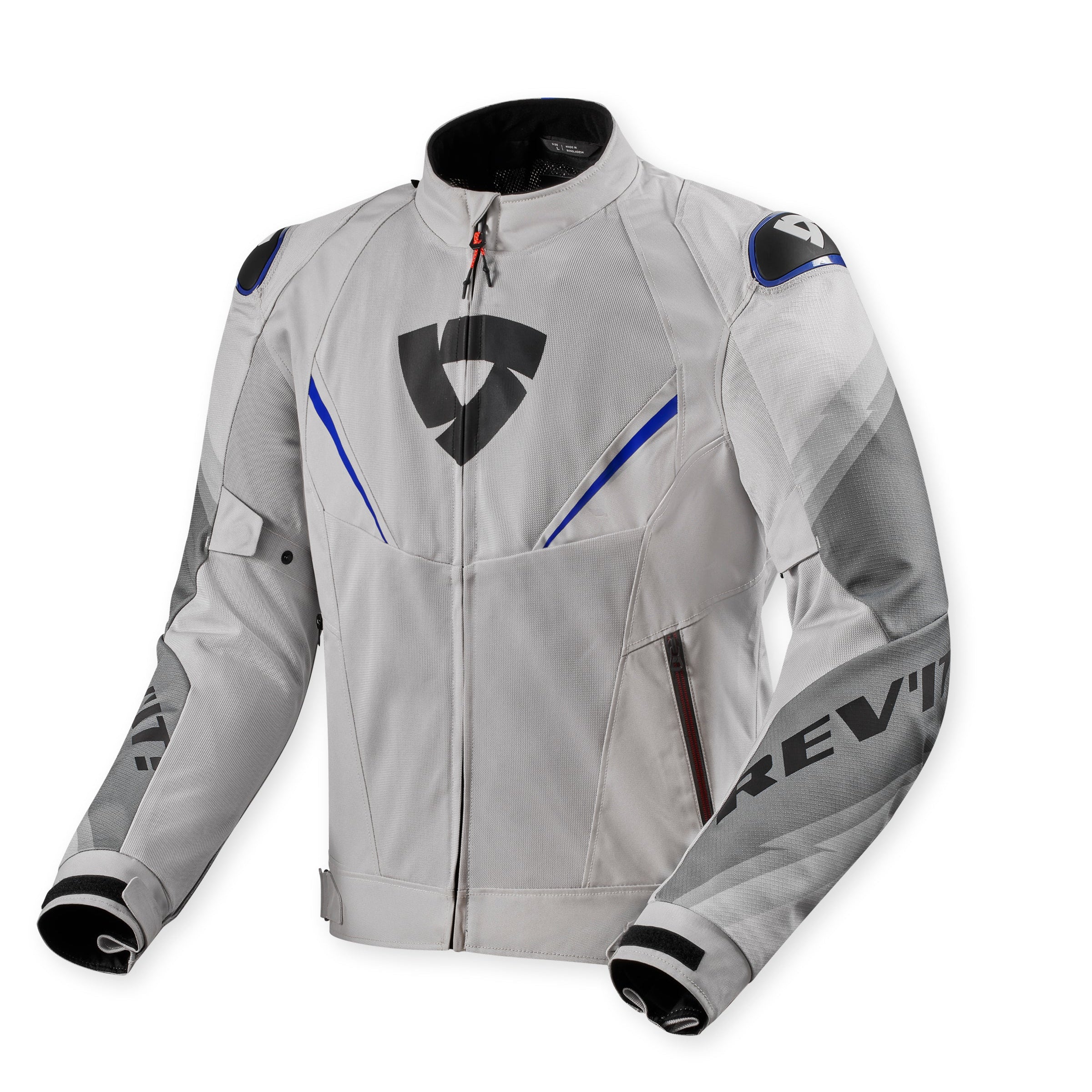 REV'IT! Quantum 3 Air Silver Blue Jacket