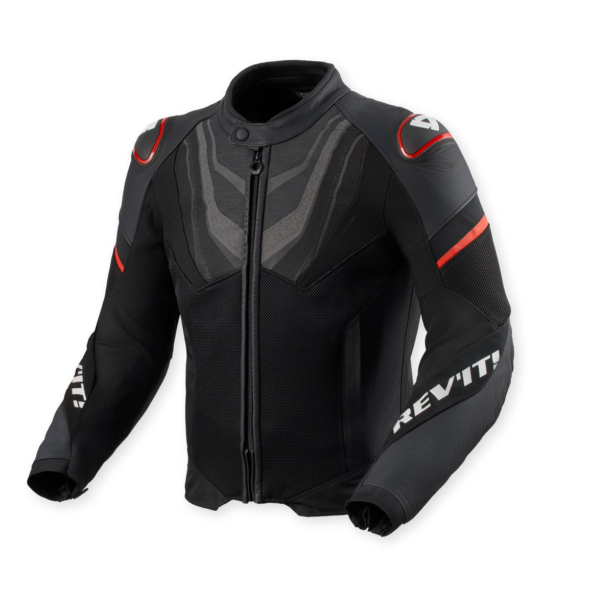 REV'IT! Mantis H2O Jacket Black Red - Main Image