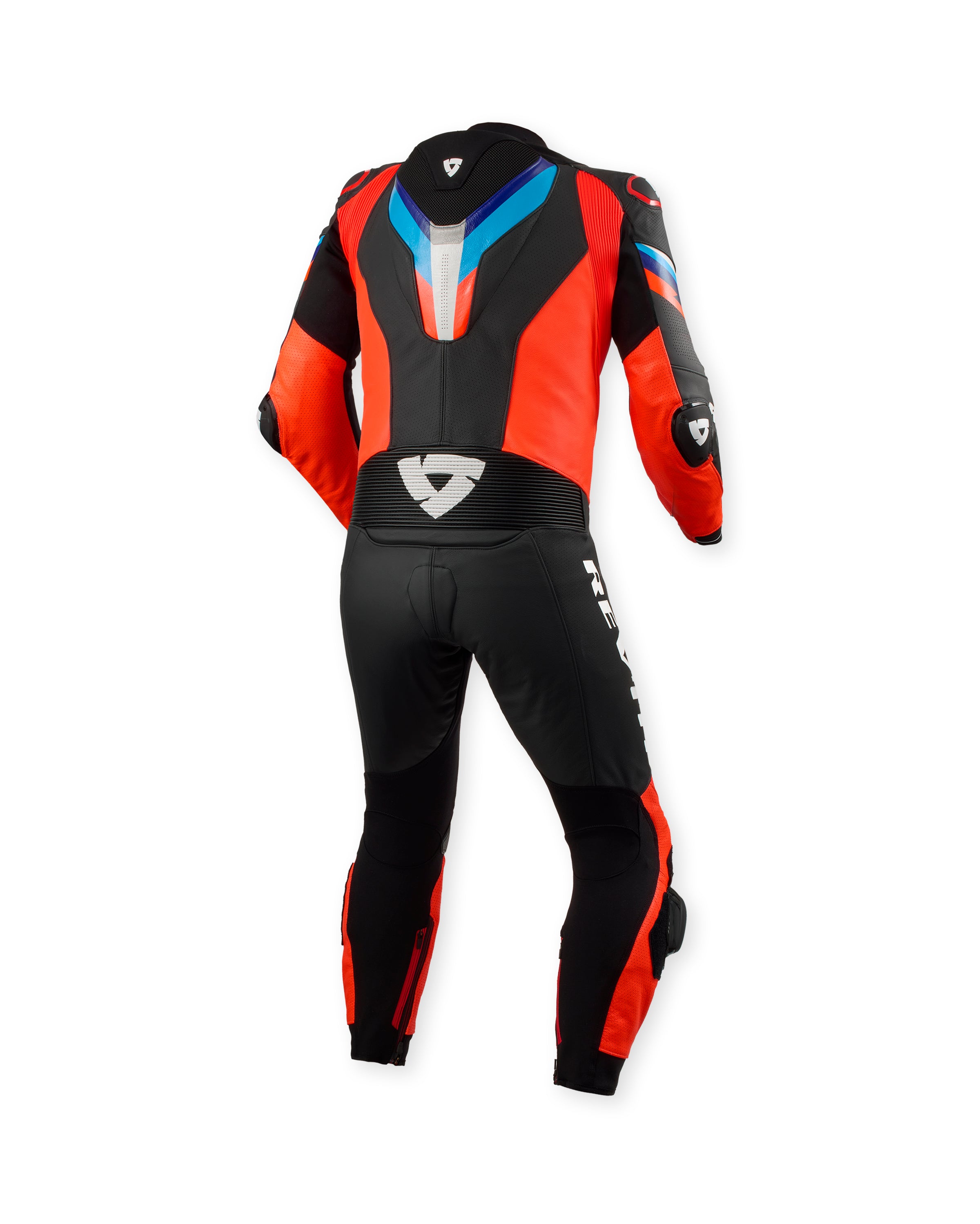 REV'IT! Quantum 3 Race Neon Red Black Suit
