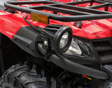 Denali Engine Guard Driving Light Mount - 32-38mm Bar Clamp-Black