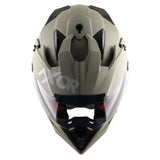 Axor X-Cross Dual Dull Visor Helmet