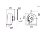 Denali SoundBomb Mini Electromagnetic Low Tone Horn