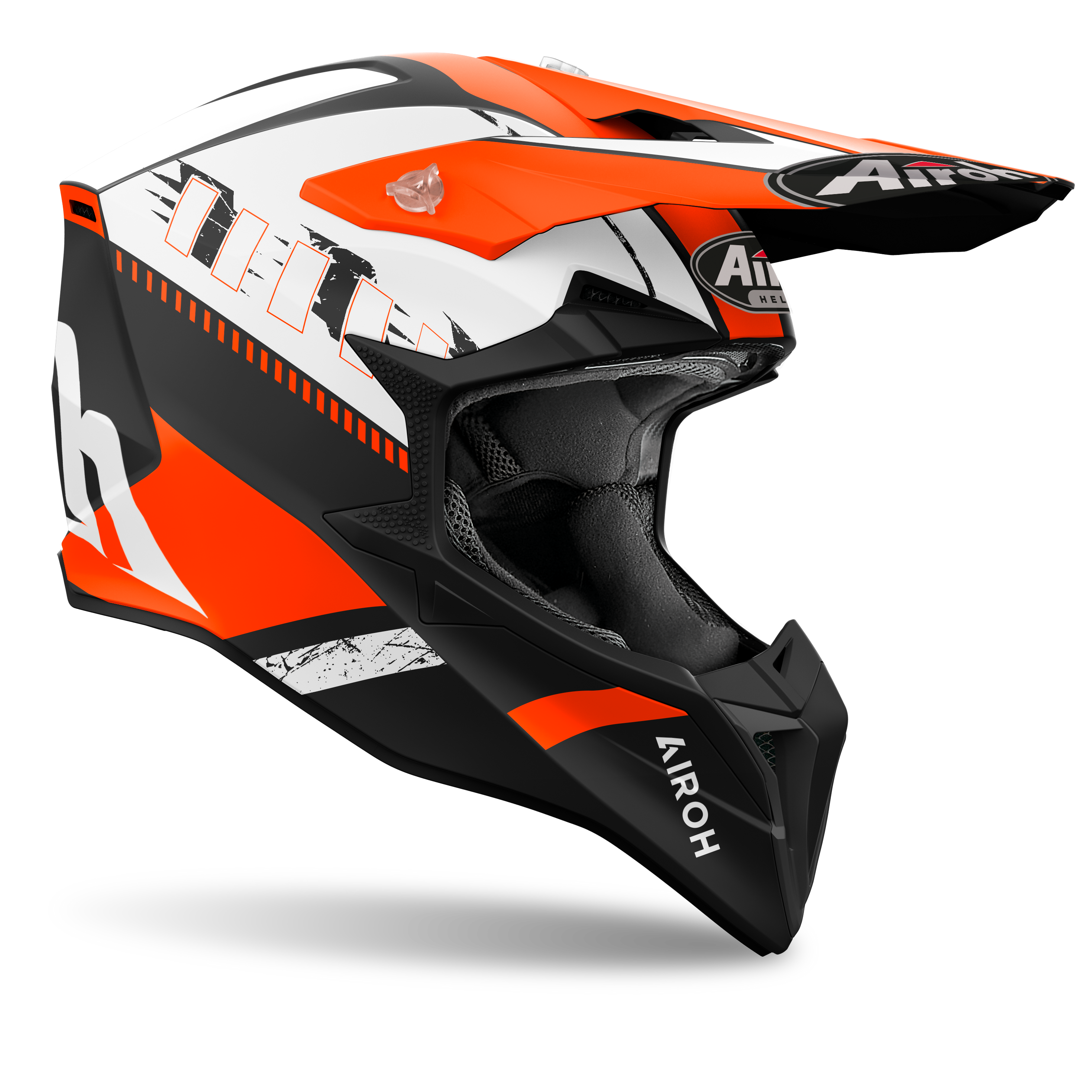Airoh Wraaap Feel Orange Matt Helmet