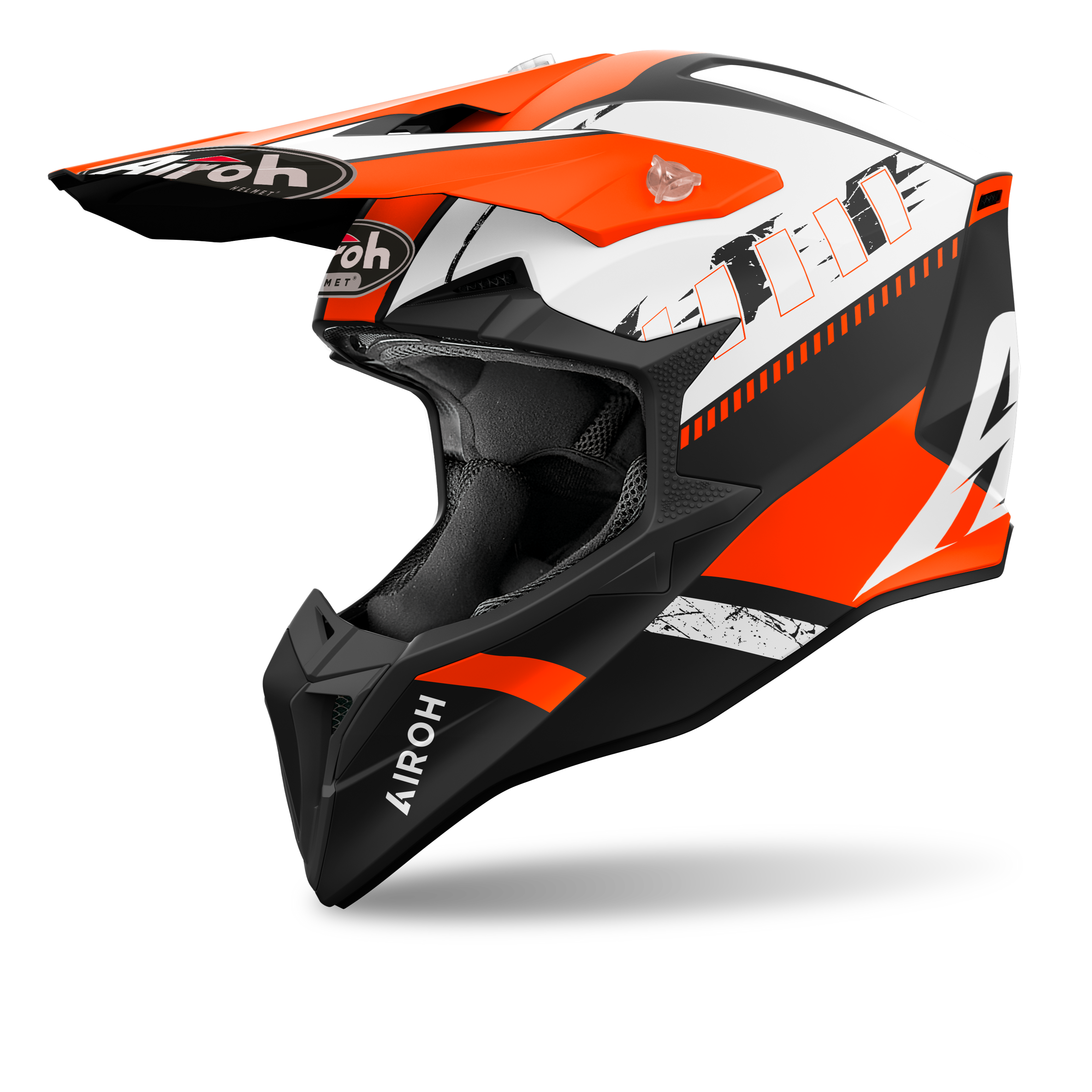 Airoh Wraaap Feel Orange Matt Helmet