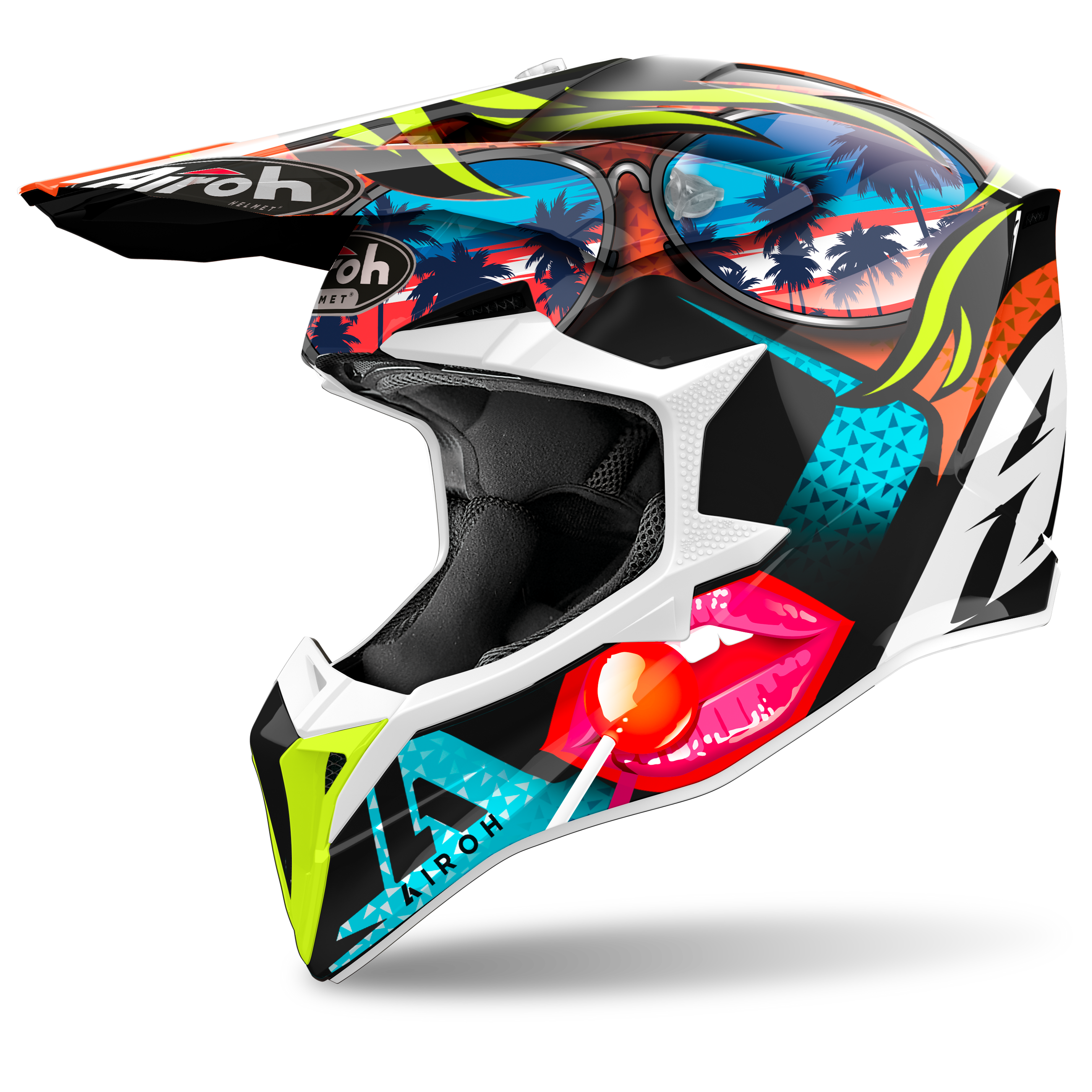 Airoh Wraaap Lollipop Gloss Helmet