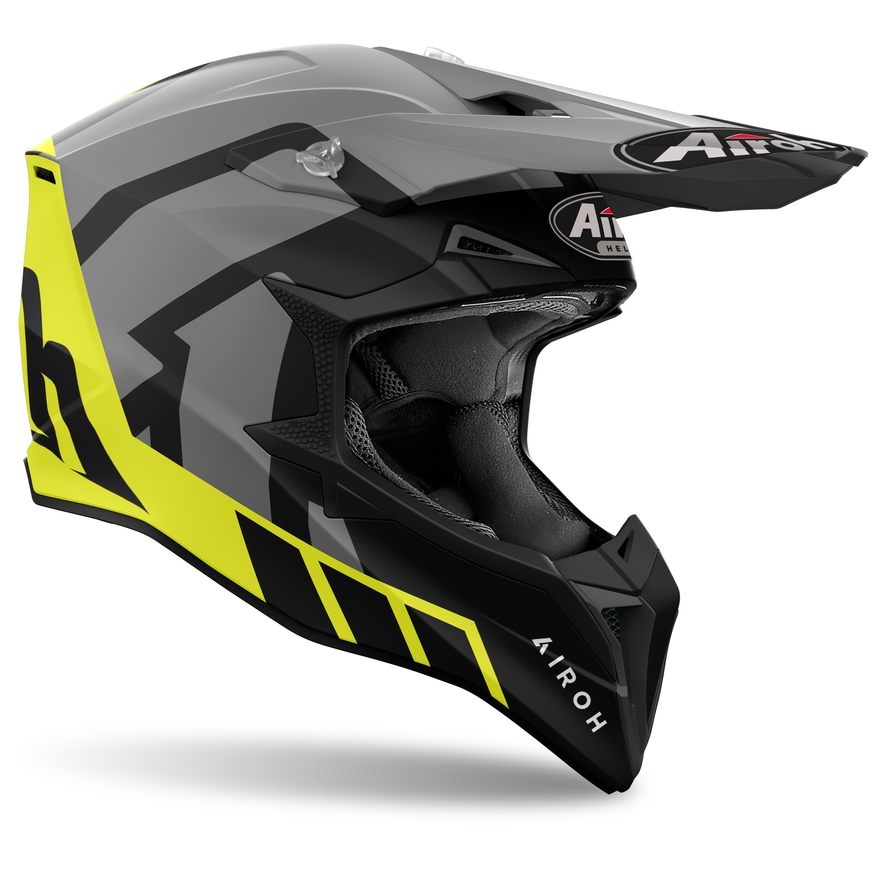 Airoh Wraaap Reloaded Yellow Matt Helmet