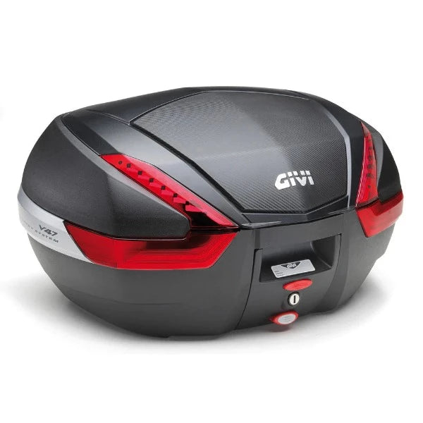 Givi Monokey Topcase with Red Reflectors - 47 Litre