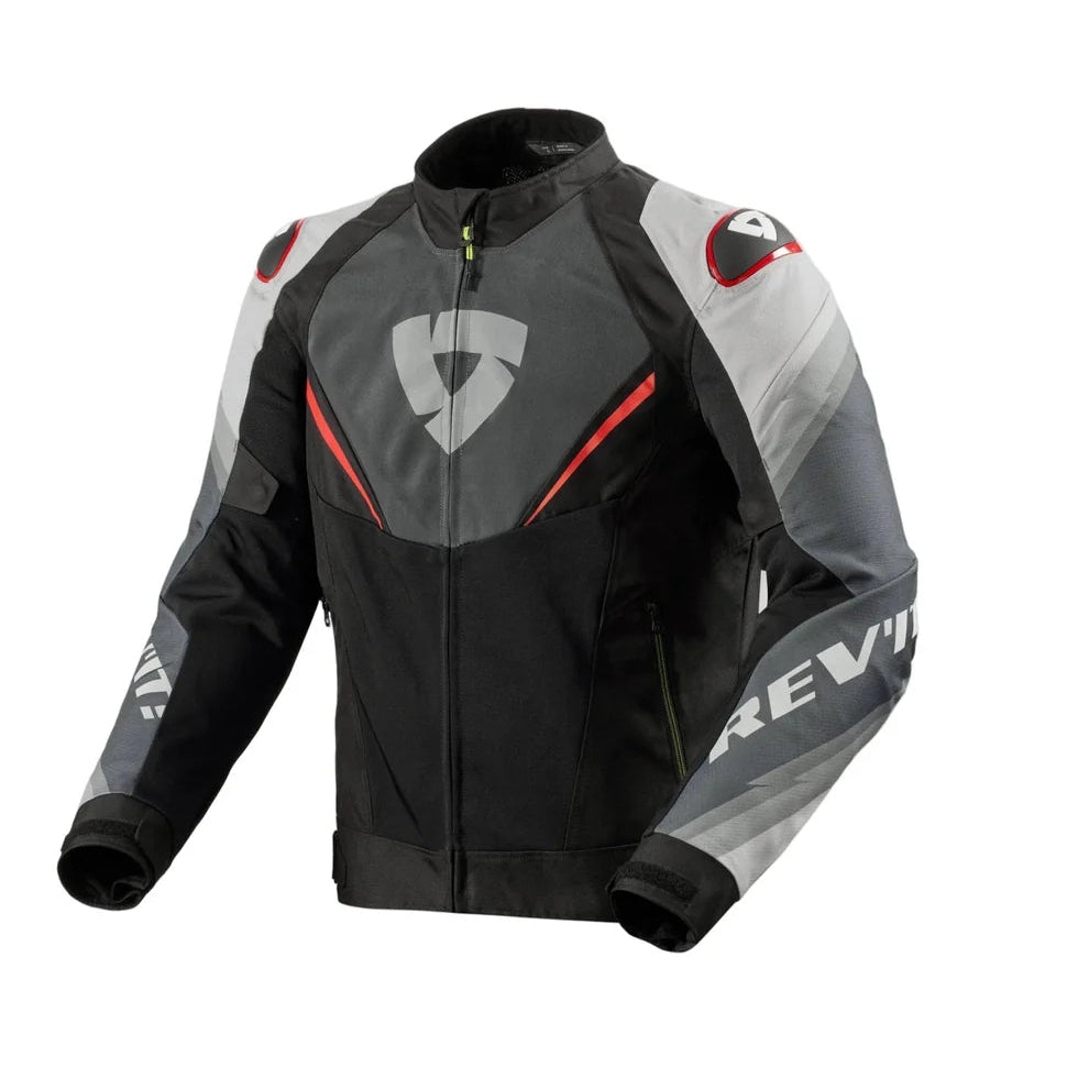 REV'IT! Quantum 3 Air Grey Red Jacket