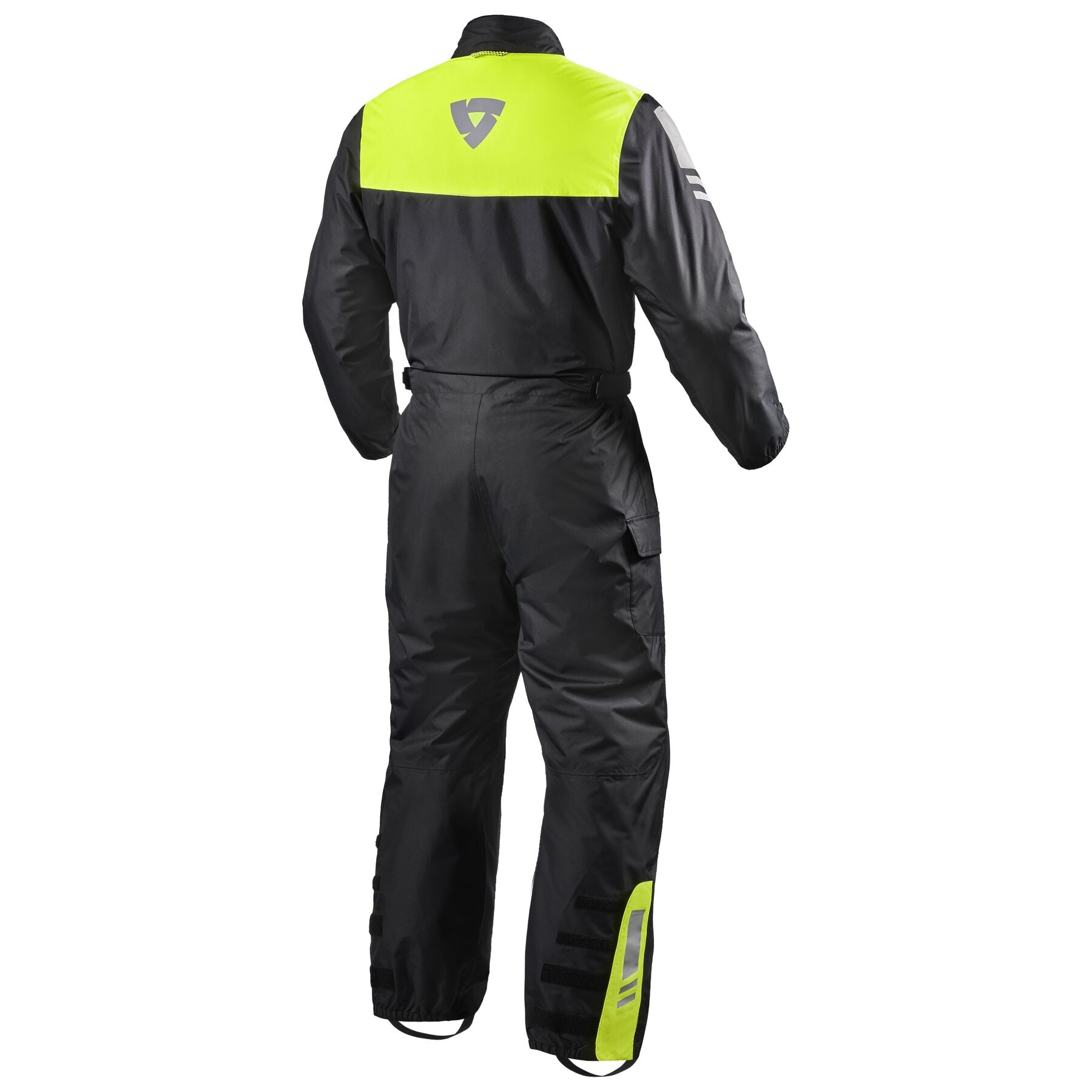 Rev'it! Pacific 3 H2O Rainsuit - Black Neon Yellow