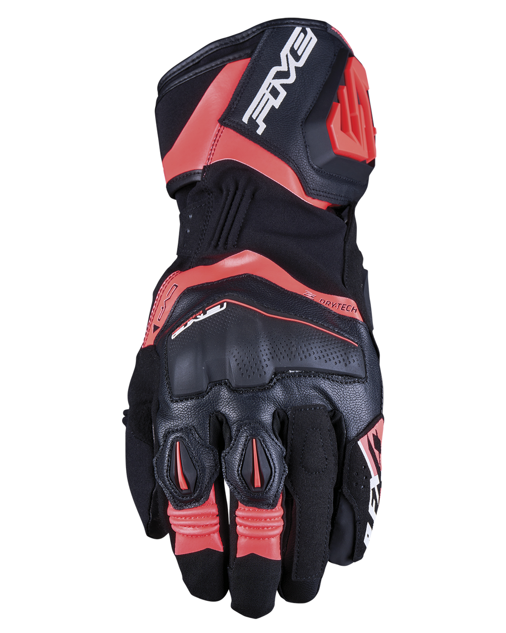 Five RFX4 EVO WP Black Fluo Red Gloves