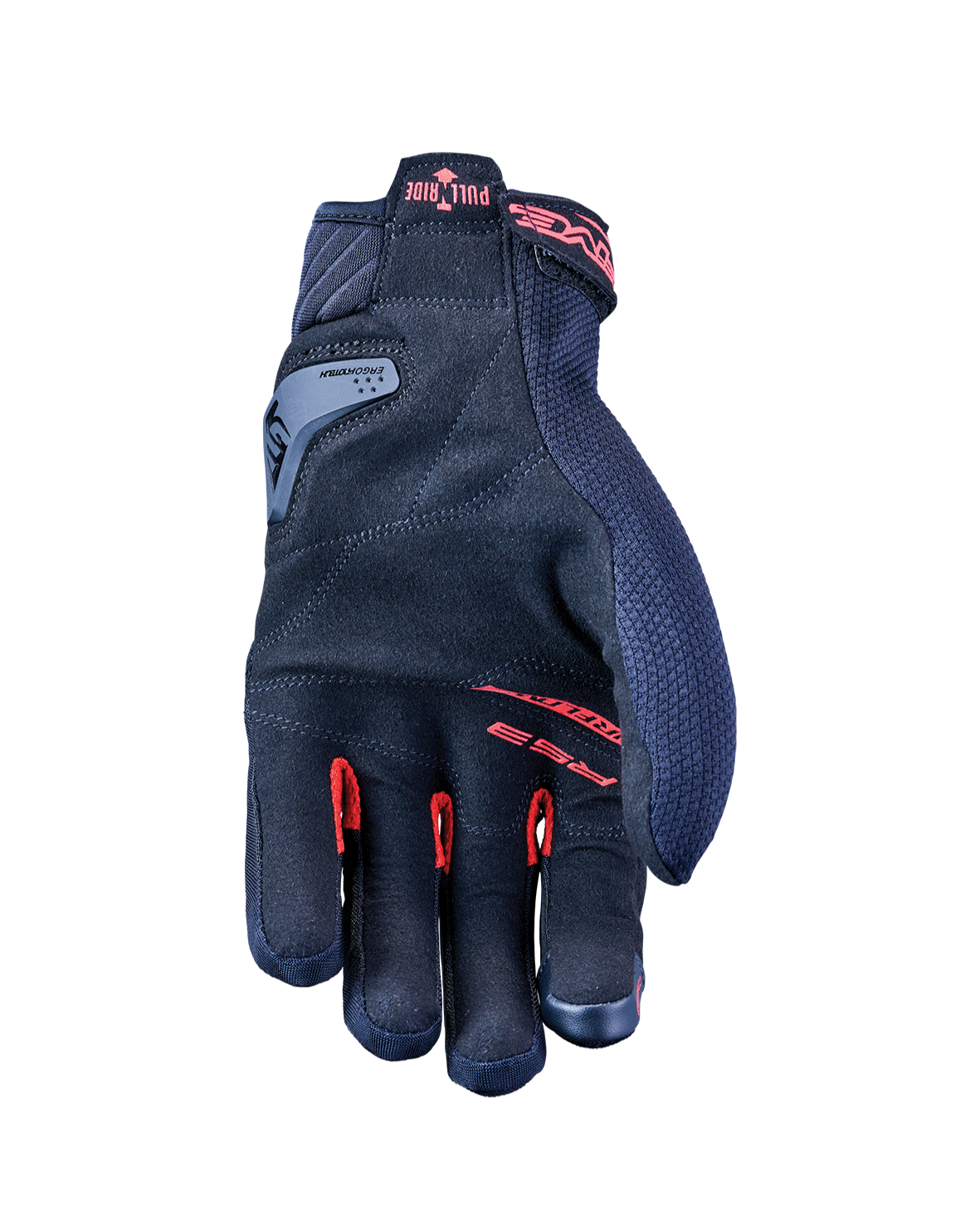 Five RS3 EVO AIRFLOW Black Red Gloves