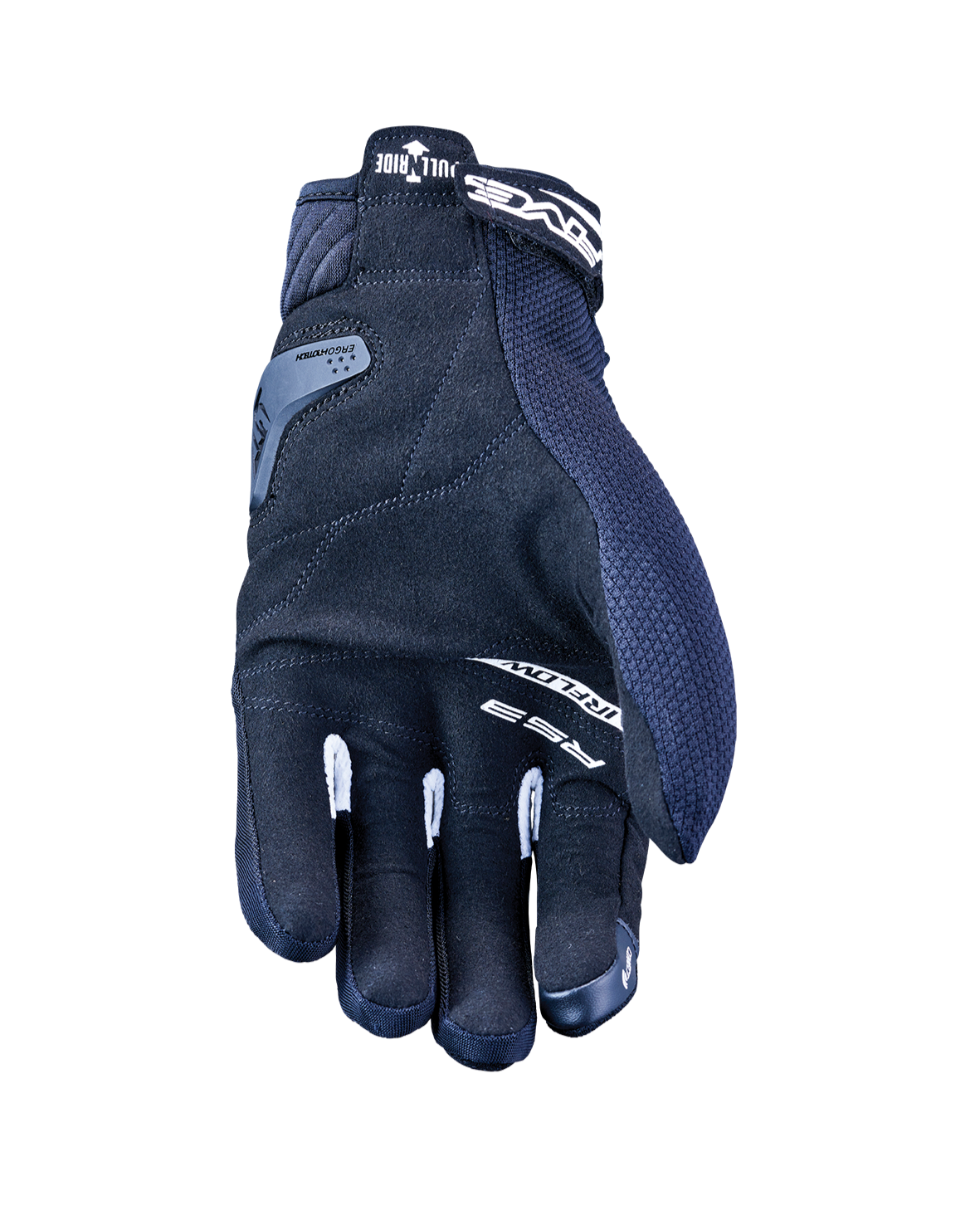 Five RS3 EVO AIRFLOW Black White Gloves