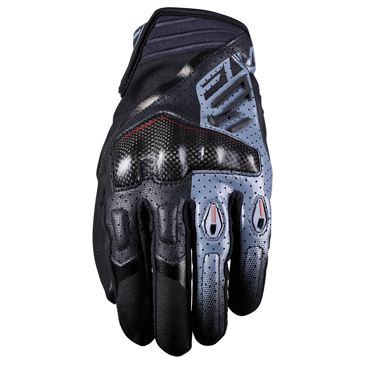 Five RSC EVO Black Grey Gloves