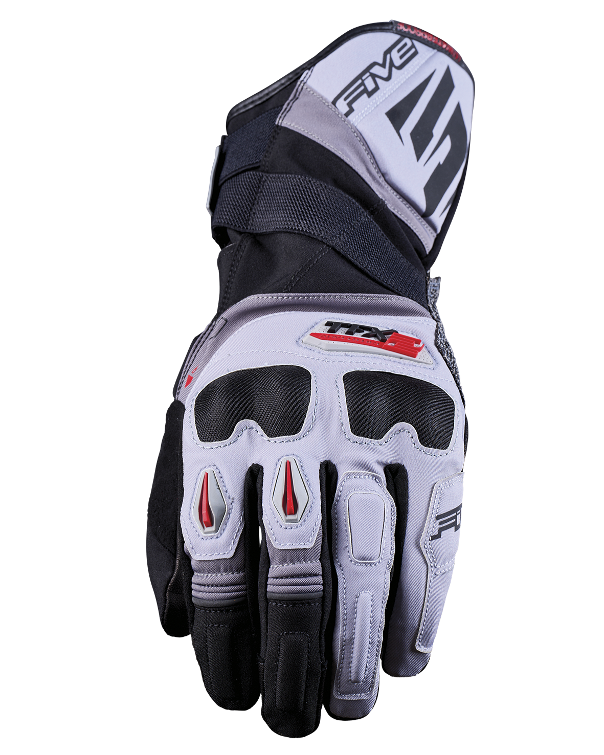 Five TFX2 WP Grey/Red Gloves