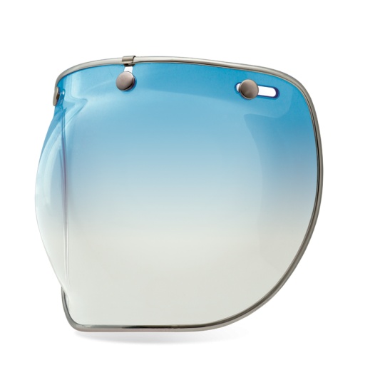 Bell Shield 3 Snap Bubble Deluxe - Ice Blue