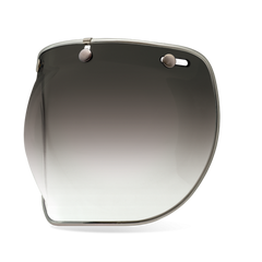 Bell Shield 3 Snap Bubble Deluxe - Smoke Gradient