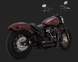 Vance & Hines Exhausts - Shortshots Staggered - Softail