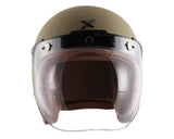 Axor Retro Jet Leather Matte Helmet
