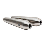 S&S Tapered Cone Mufflers - Race Only - Royal Enfield® Interceptor 650 Twins