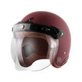 Axor Retro Jet Leather Matte Helmet