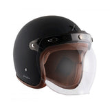 Axor Retro Jet Leather Matte Helmet