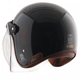 Axor Retro Jet Leather Gloss Helmet
