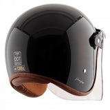 Axor Retro Jet Leather Gloss Helmet