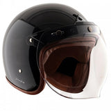 Axor Retro Jet Leather Gloss Helmet