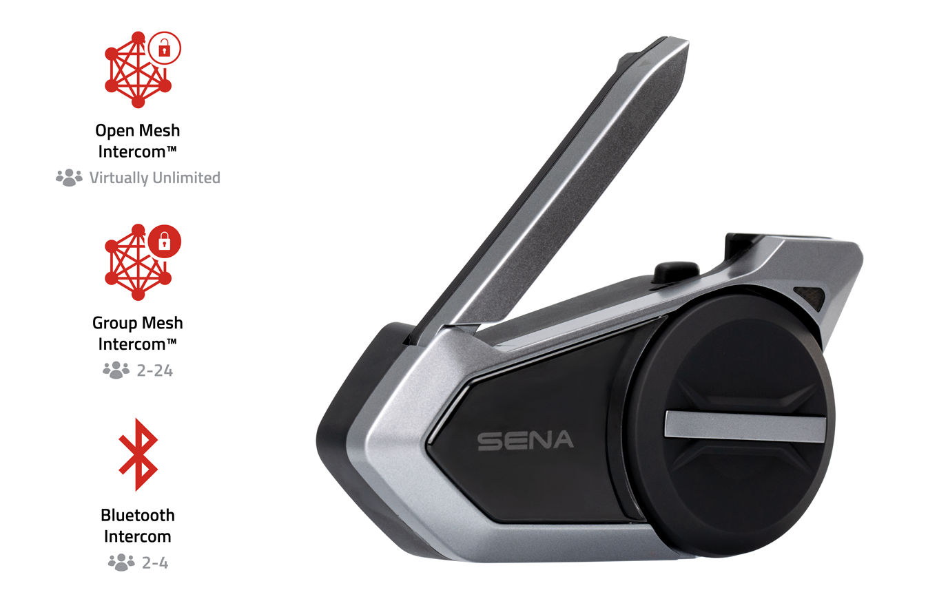 Sena 50S Bluetooth Headset with Harman Kardon